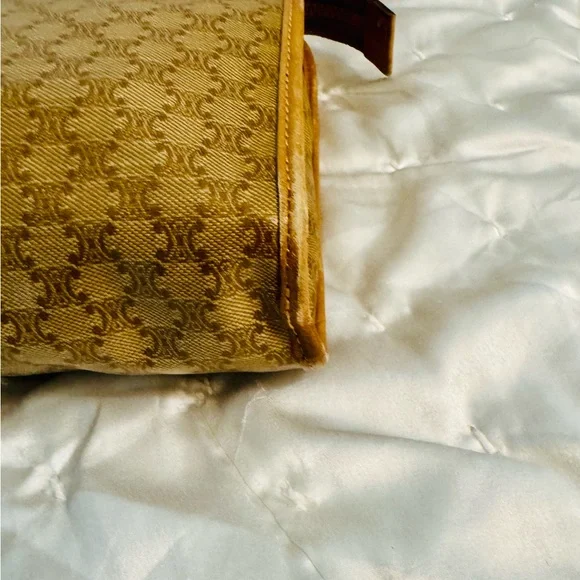 Celine Tan Cosmetic Bag